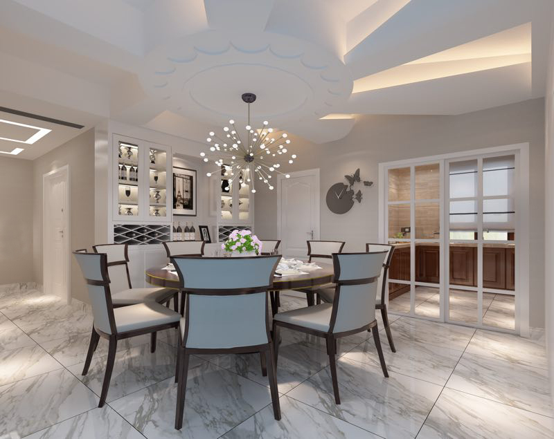 現(xiàn)代簡(jiǎn)約式裝修，5000年文化底蘊(yùn)的結(jié)合